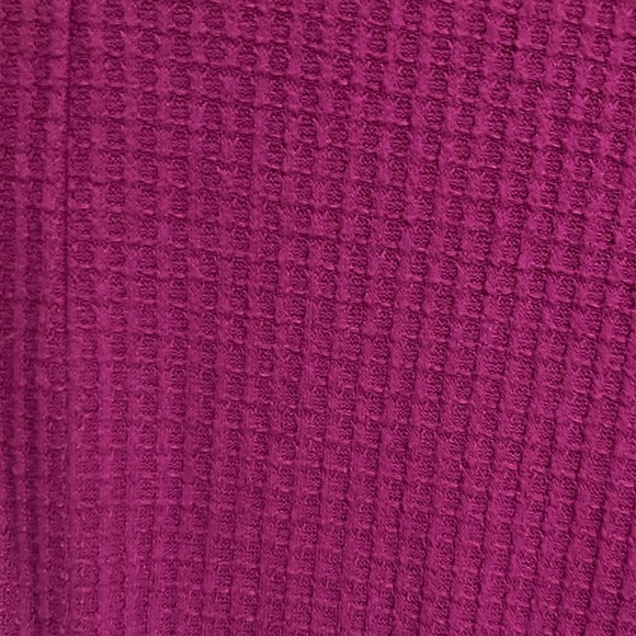 Lane Bryant Magenta Long Sleeve Top - Picture 5 of 5
